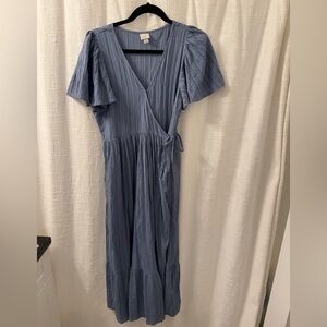 a new day Blue Midi Dress